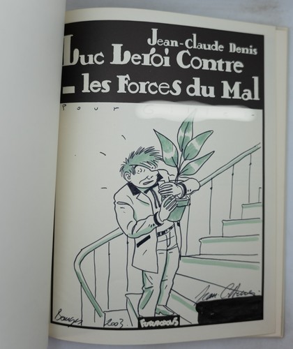 1982 dédicacée luc - bd, eo