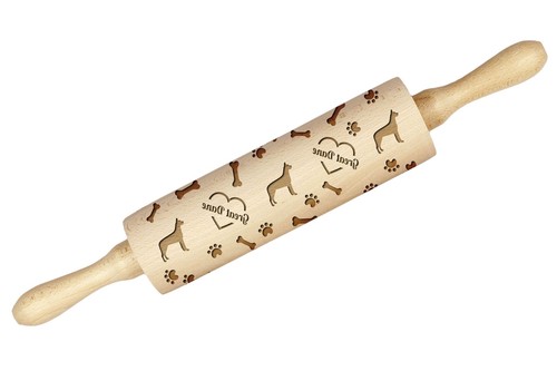 Rouleau dogue allemand avec - rouleau,