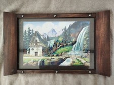 Ancien Plateau En Bois