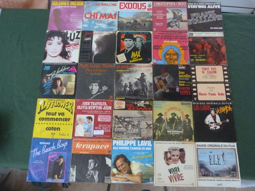 Lot 45t o films - 45t,