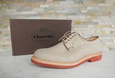 Church's Eu 44,5 Royaume-Uni 10,5 Chaussures à Lacets Basses Fulbeck Rope Neuf