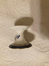 Booths Old Willow Majestic Collection Porcelaine Bougeoir Fabriqué en Angleterre