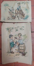 Lot 2 illustrations anciennes