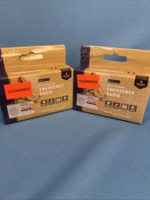 2 Pack AM/FM Receiver Emergency Radio Lightweight And Compact