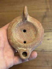 Lampe à huile romaine antique