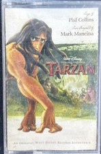 Tarzan Cassette Soundtrack Tested Excellent Phil Collins Disney