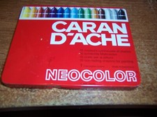 VINTAGE CARAN D'ACHE NEOCOLOR CRAYON-CHALKS -  No 7000