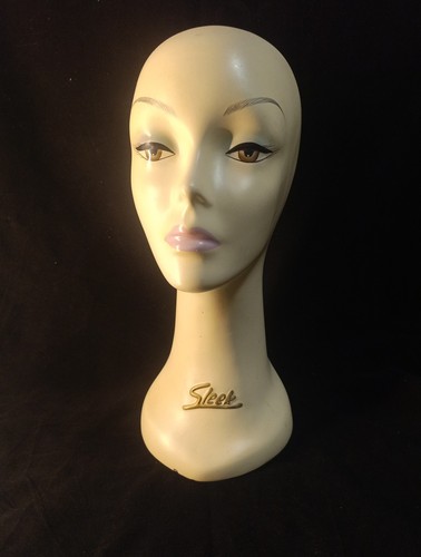 Tête mannequin femme - , ancienne