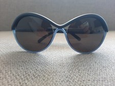 PQ By RON ARAD Sunglasses AVIATOR Model B810 Color (LR1) Blue & Light Blue 56-17