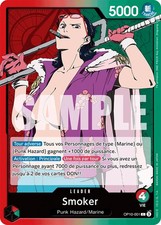 Carte Leader Smoker – One Piece Card Game – OP10-001 (FR) – Mint / Neuve