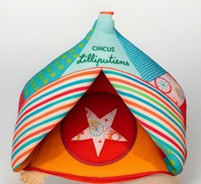 ? Lilliputiens - Circus Tent - Soft Fabric Playhouse – Belgian Design Toy -37cm