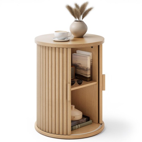 Table ronde avec meuble - , de
