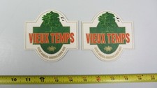 Beer Coasters Vieux Temps Biere Ambree (Lot of 2)