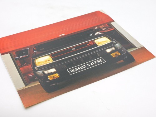 Renault alpine brochure - 5,