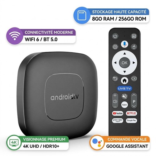 Box android smart tv - smart, 4k