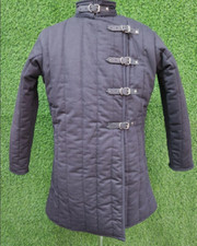 Gambeson médiéval épais rembourré Costume reconstitution Renaissance LARP...