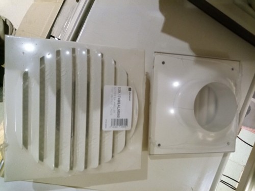 Grilles arrivée d air - arrivée,