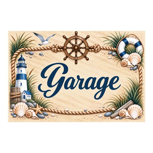 Plaque garage 15 cm - plaque,