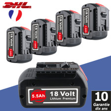 pour Bosch Batterie 18V 5.5Ah