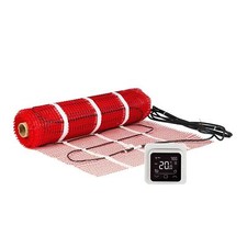 4 M ² Set Chauffage au Sol Électrique 600 Watt 800 X 50 CM + Wifi Thermostat