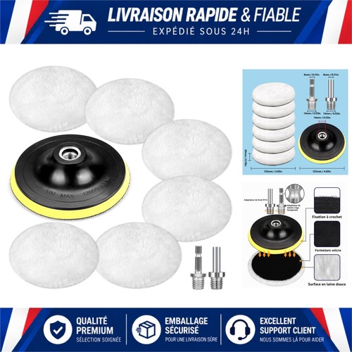 Tampons polissage 125 mm - polissage,