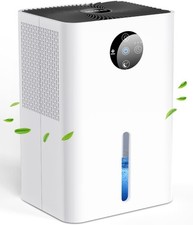 Déshumidificateur Électrique 1,8L Portable Ultra Silencieux Abtau Automatique
