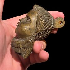 Heurtoir De Porte En Bronze  & XVII Où XVIII Eme & Angelot & Amour & Religieux 