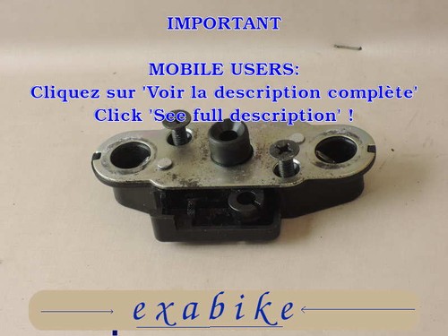 Verrouillage selle pour - de,