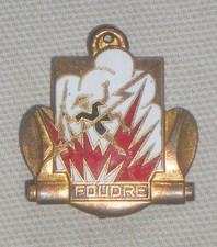 Amphibious Building Badges "LIGHTNING" Barge Bargain Battleship 1946 - 1952