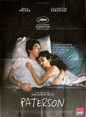 Affiche cinéma paterson - affiche,