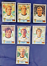 PANINI lot de 7 cartes