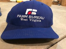 Vintage snapback Farm Bureau hat Made In The USA