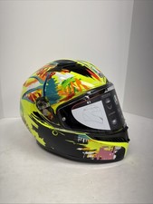AGV K3 Rossi Winter Test 2019 Helmet Black/Yellow/Green Small