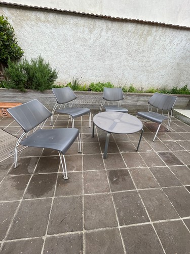 Fauteuils 1 table basse - table,