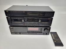 Vintage 1980s JVC AX-R450 Stereo Amp, TD-W60 Cassette, FX-330 Tuner (Tested)