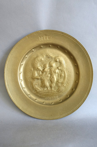 Plat bronze époque louis - en,