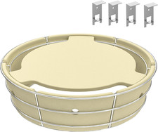 Ceramic Charcoal Basket with