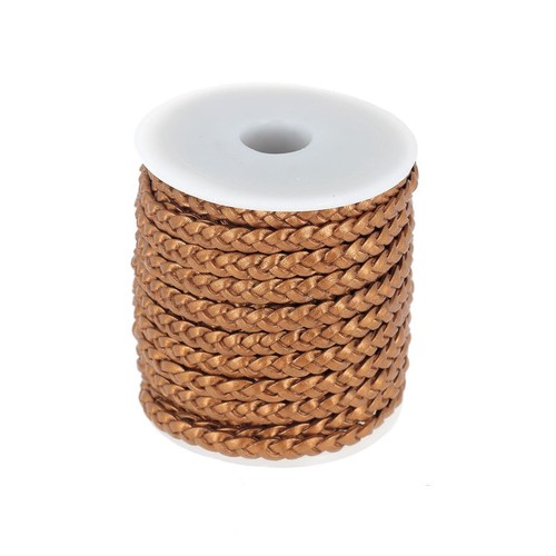 Lacet cuir pigmenté plat - pigmenté,