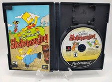 The Simpsons Skateboarding (PS2, 2002) *CIB* VGC* Black Label* Tested! FREE SHIP