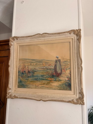 Ancien tableau peinture - tableau,,