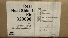 Jotul 320098 Rear Heat Shield