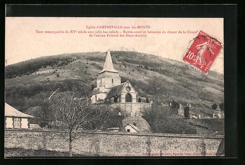 Cpa amfreville sous - cpa, amfreville-sous-les-monts