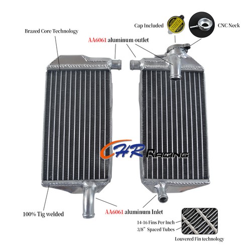 Aluminum radiator for - radiator,