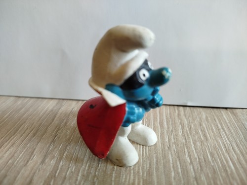 Figurine schtroumpf espion - figurine,