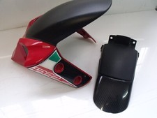 DUCATI MULTISTRADA 1200S FRONT MUDGUARD FENDER + CARBON EXTENDER 10 - 14