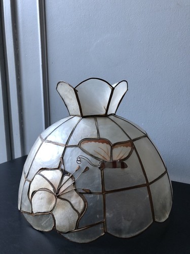 Vintage lustre laiton nacre - vintage,