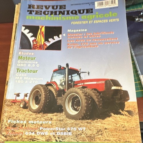 Revues technique machinisme - 16,