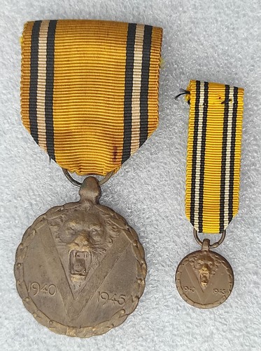 Belgique ww2 medaille - ww2,