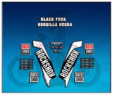 Autocollants Fourche Rock Shox