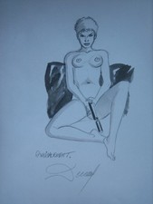 Dédicace dessin original